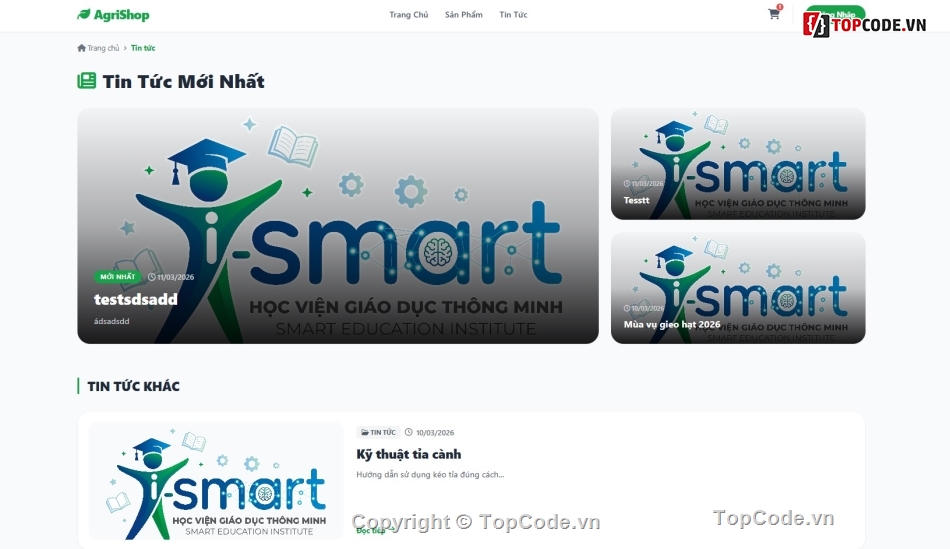 nông nghiệp,mới nhất,web bán dụng cụ